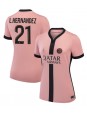 Paris Saint-Germain Lucas Hernandez #21 Alternativní Dres pro Dámské 2024-25 Krátký Rukáv